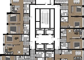Объявление 4-к квартира, 80.6&nbsp;м&sup2;, 21/25 эт.