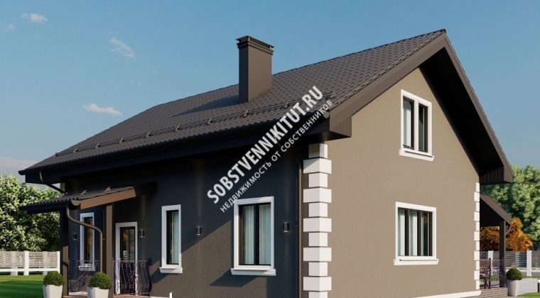 Объявление Дом, 156.1м2, 2 эт, 6 сот.