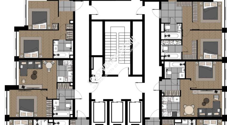 Объявление 2-к квартира, 36.96м2, 16/20 эт