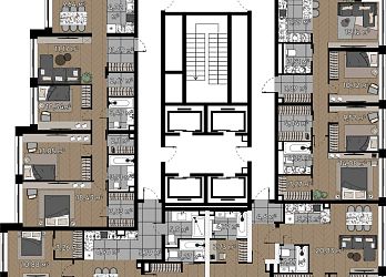 Объявление 4-к квартира, 81.64&nbsp;м&sup2;, 23/25 эт.