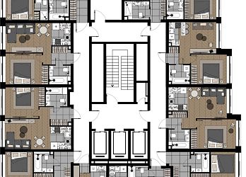 Объявление 2-к квартира, 38.47&nbsp;м&sup2;, 3/16 эт.