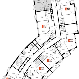 Объявление 1-к квартира, 38.1м2, 10/16 эт