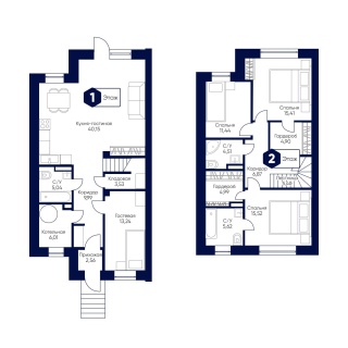 Объявление Дом, 153.18м2, 3 эт, 1.85 сот.