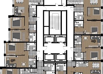 Объявление 4-к квартира, 81.53&nbsp;м&sup2;, 20/25 эт.