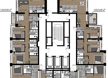 Объявление 4-к квартира, 99.99&nbsp;м&sup2;, 13/16 эт.