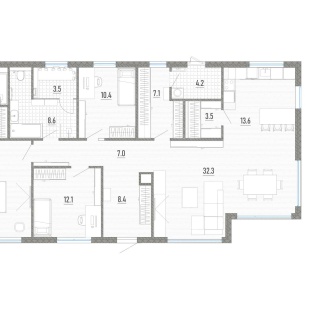 Объявление Дом, 140.2м2, 1 эт, 12 сот.