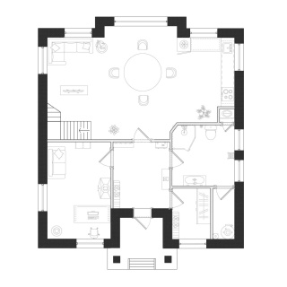 Объявление Дом, 155м2, 2 эт, 6 сот.