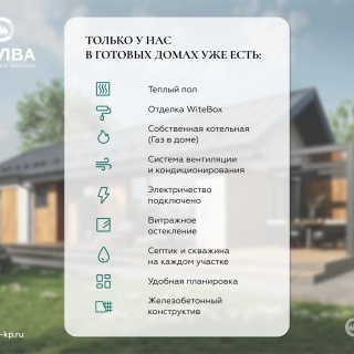 Объявление Дом, 102.5м2, 1 эт, 10 сот.