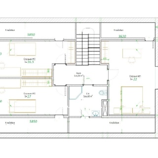 Объявление Дом, 194.6м2, 2 эт, 6 сот.