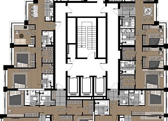 Объявление 5-к квартира, 92.82&nbsp;м&sup2;, 18/20 эт.