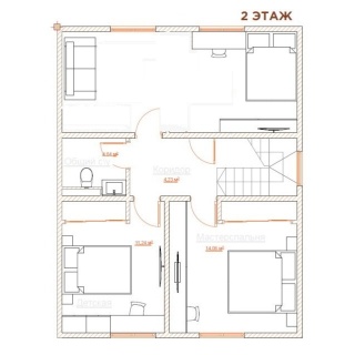 Объявление Дом, 160м2, 2 эт, 15 сот.