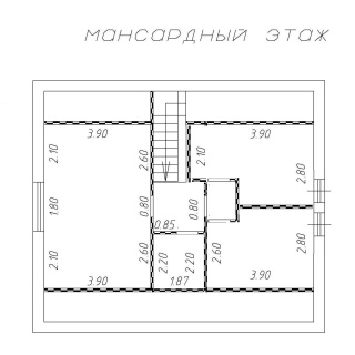 Объявление Дом, 156.1м2, 2 эт, 6 сот.