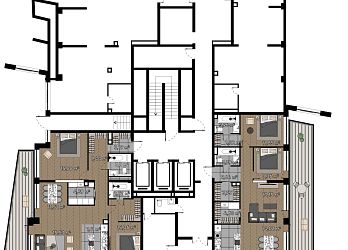 Объявление 4-к квартира, 99.74&nbsp;м&sup2;, 1/20 эт.