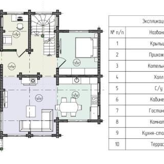 Объявление Дом, 267м2, 2 эт, 15 сот.