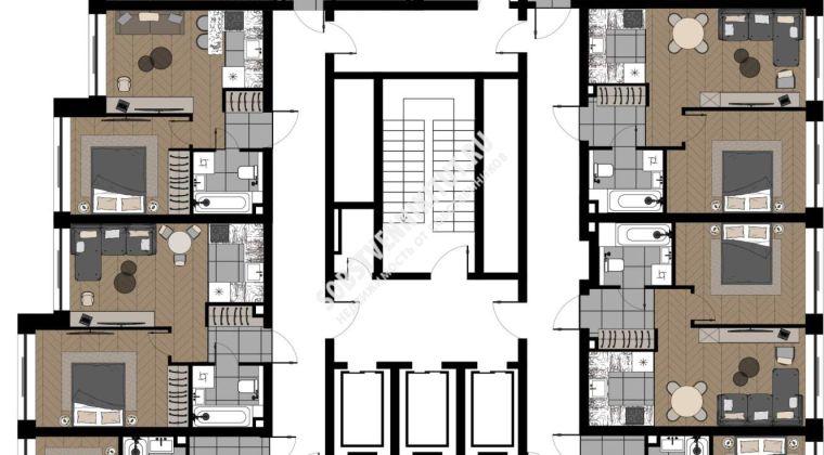 Объявление 2-к квартира, 46.85м2, 3/20 эт
