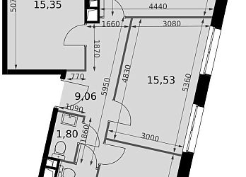 Объявление 3-к квартира, 71.21&nbsp;м&sup2;, 13/15 эт.